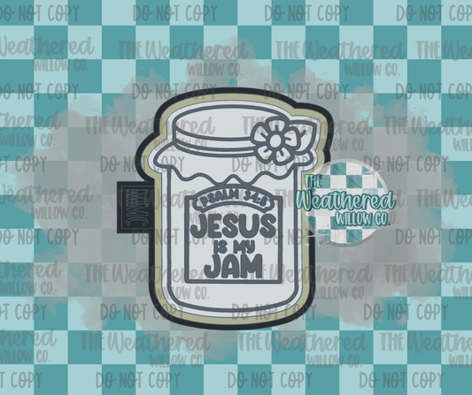 Jesus is my jam - Silicone Freshie Mold