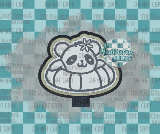 Panda summer float - Silicone Freshie Mold