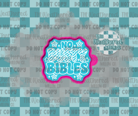 No dusty Bibles - Silicone Freshie Mold
