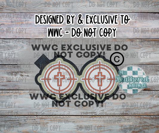 VENT SET; Sights on Christ - Silicone Freshie Mold