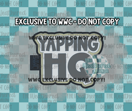 Yapping HQ - WWC EXCLUSIVE - Silicone Freshie Mold