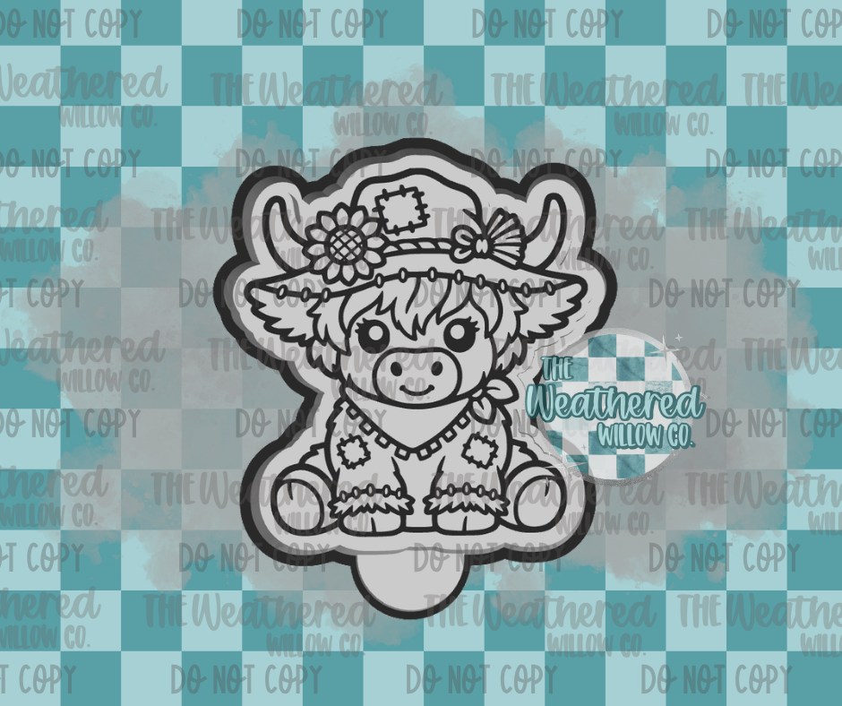 Scarecrow Highland - Silicone Freshie Mold