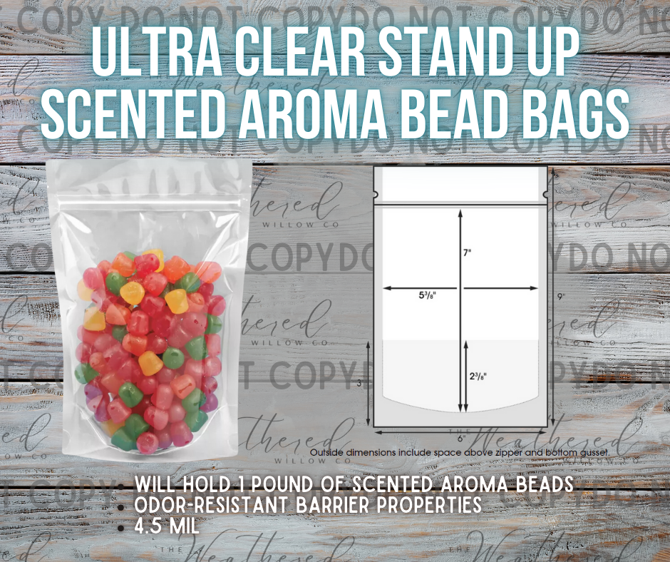 Scented Aroma Bead Bags - Pack of 25