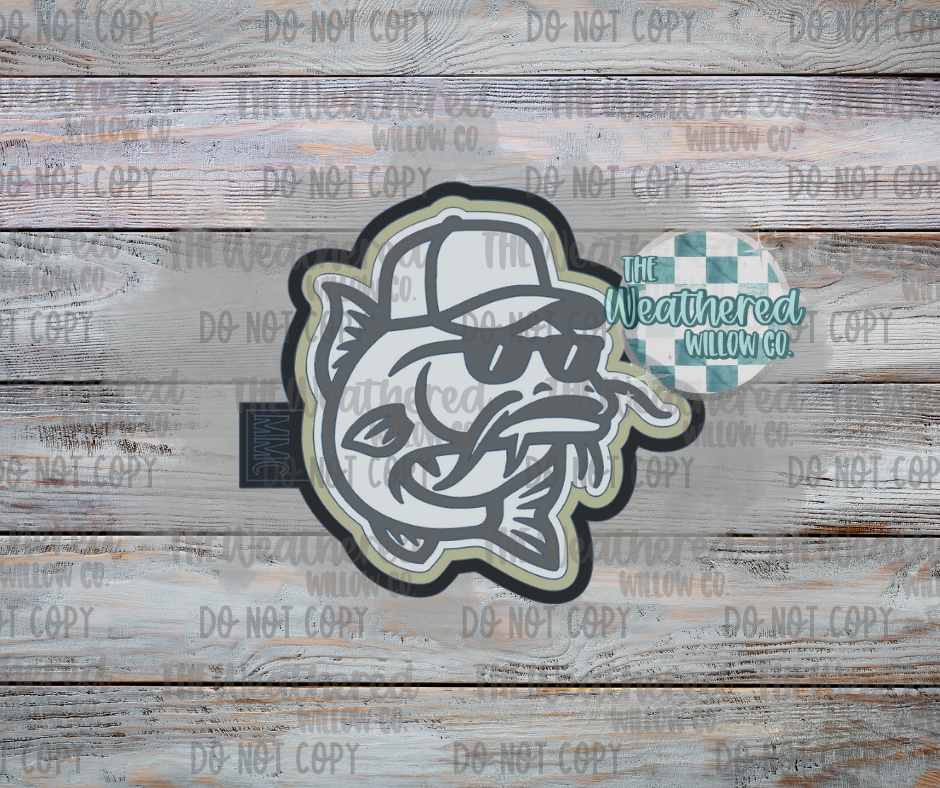 Cool catfish - Silicone Freshie Mold