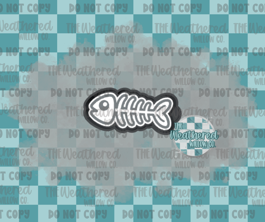Fish bones - Silicone Freshie Mold