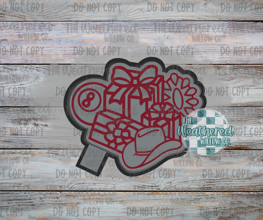 Western Presents - Silicone Freshie Mold