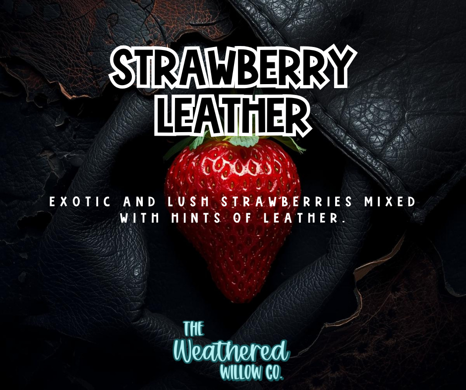 Strawberry Leather - 16oz Scented Aroma Beads