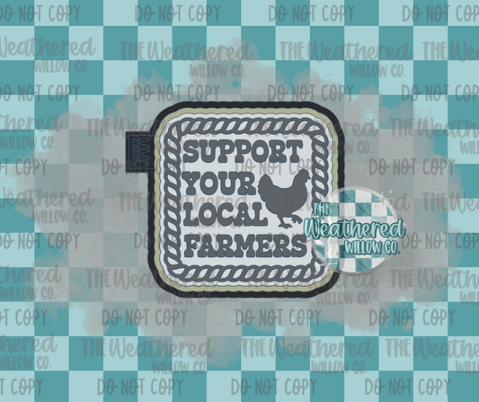Support your local farmers - Silicone Freshie Mold