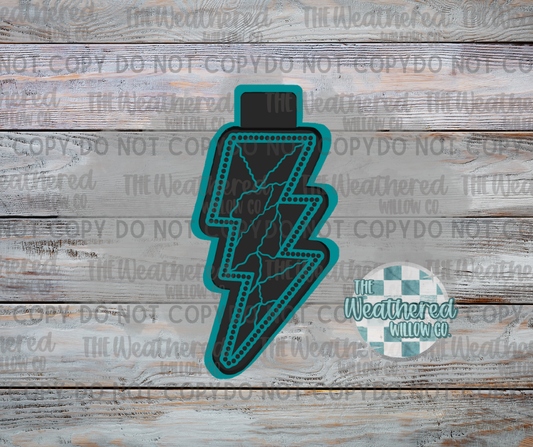 Marble bolt - Silicone Freshie Mold