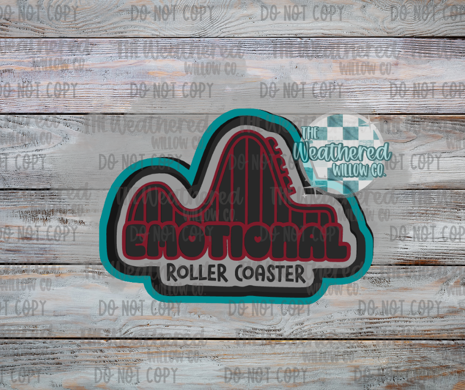 Emotional roller coaster - Silicone Freshie Mold