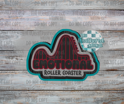 Emotional roller coaster - Silicone Freshie Mold