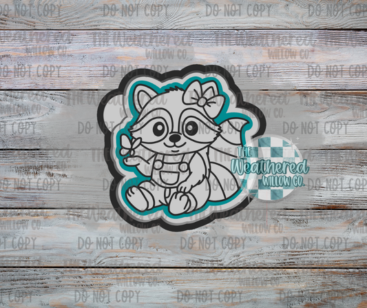 Butterfly Raccoon - Silicone Freshie Mold