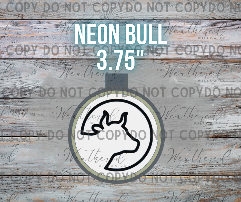 Neon Bull - Silicone Freshie Mold