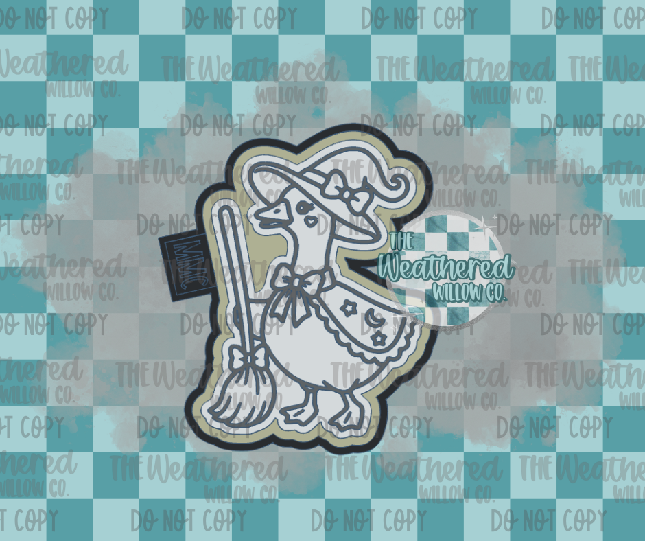 Witch goose - Silicone Freshie Mold