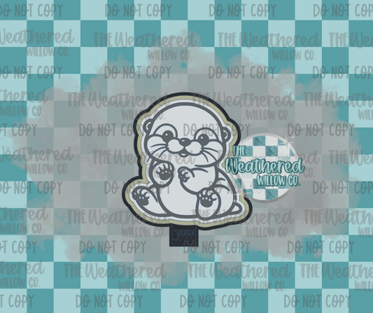 Baby Otter - Silicone Freshie Mold