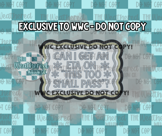 Can I get an ETA? - WWC EXCLUSIVE - Silicone Freshie Mold