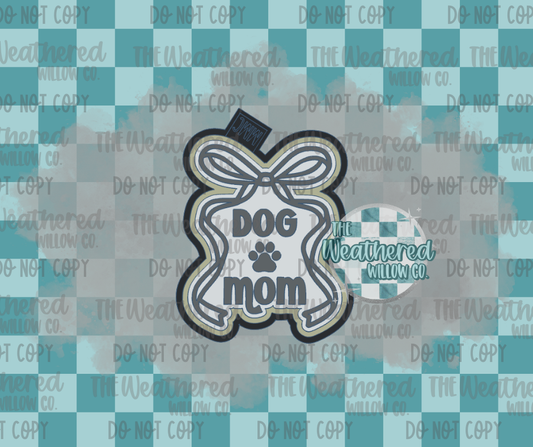Bow dog mom - Silicone Freshie Mold