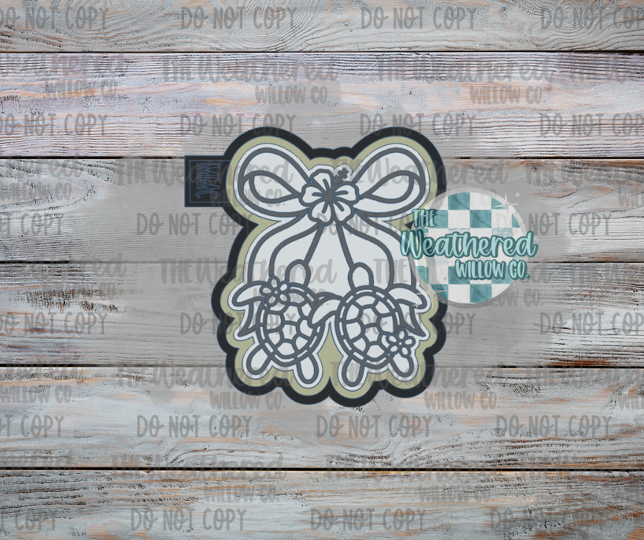 Sea Turtle Cherries - Silicone Freshie Mold