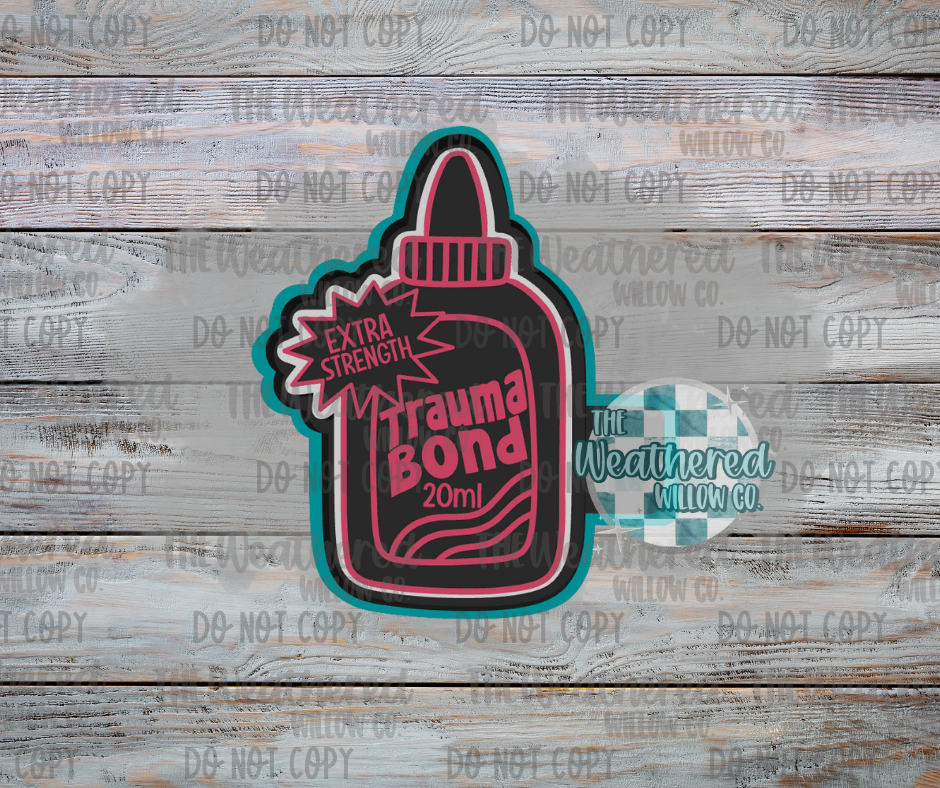 Trauma Bond - Silicone Freshie Mold