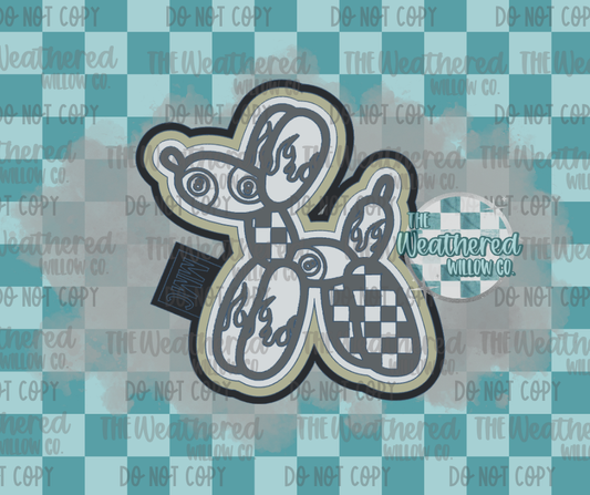 Yallternative Balloon Dog - Silicone Freshie Mold
