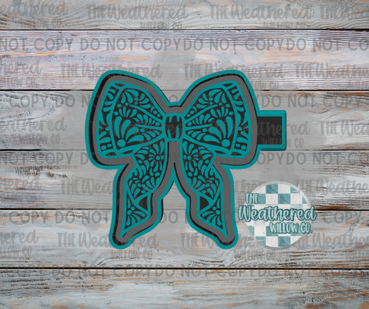 Talavera Bow - Silicone Freshie Mold