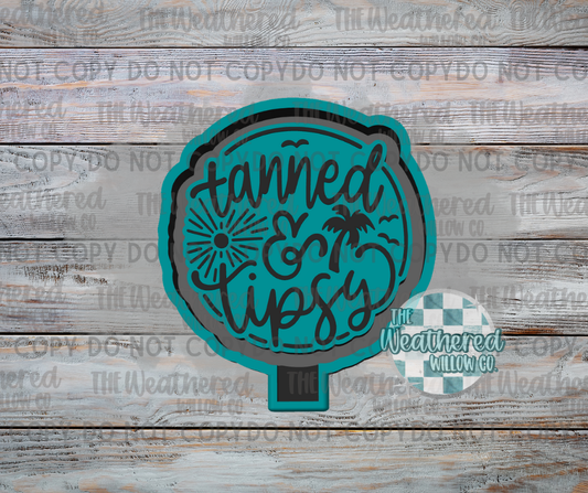 Tanned & Tipsy - Silicone Freshie Mold