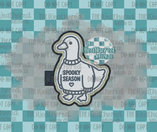 Spooky season duck - Silicone Freshie Mold