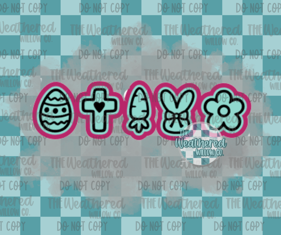 Easter Charms - Silicone Freshie Mold