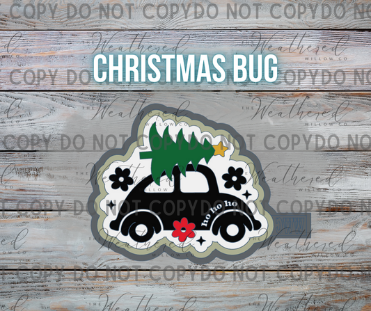 Christmas Bug - Silicone Freshie Mold