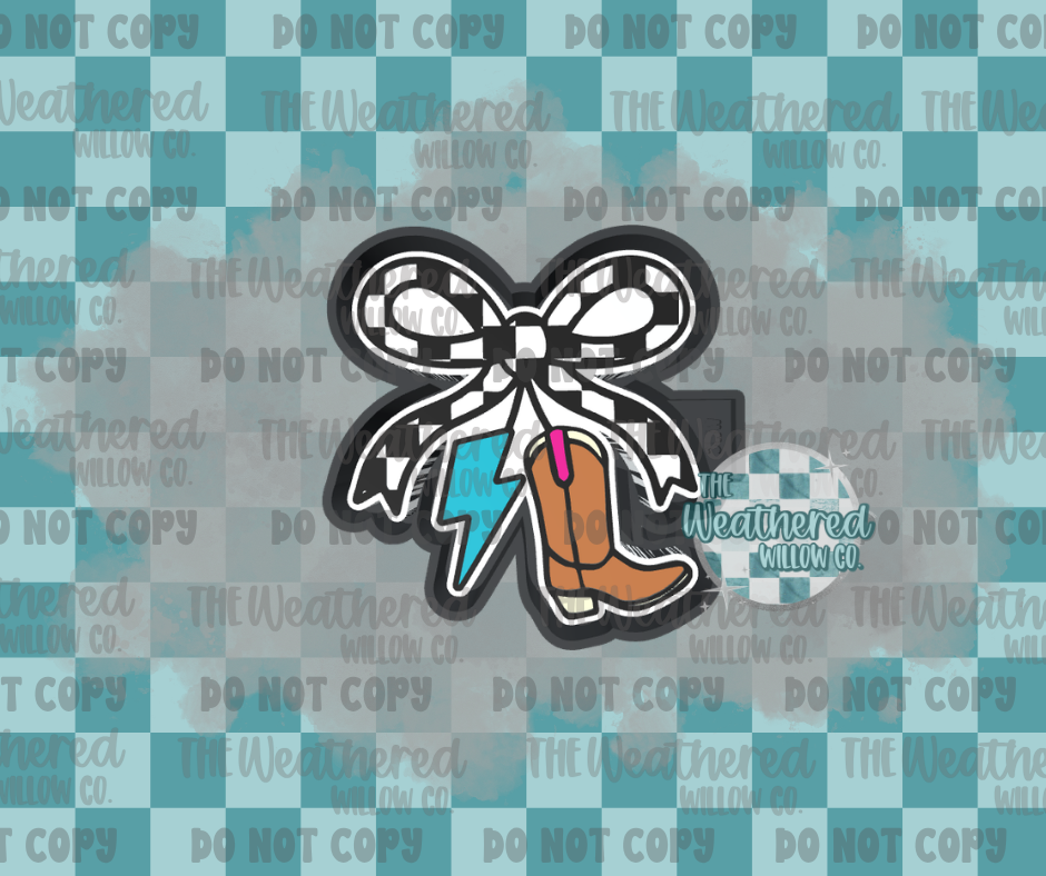 Boot & bolt cherries - Silicone Freshie Mold