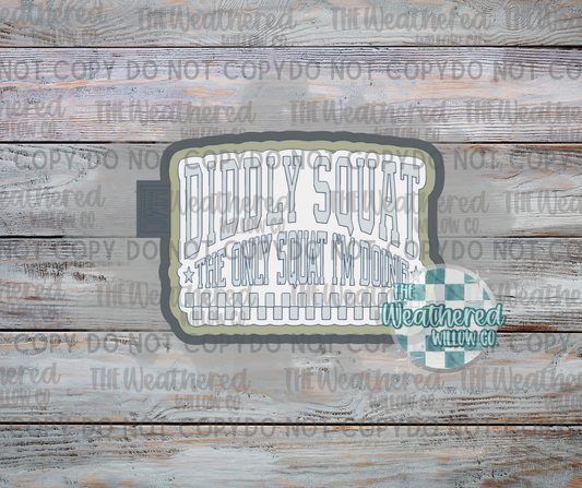 Diddly Squat - Silicone Freshie Mold
