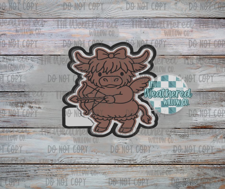 Highland Cupid - Silicone Freshie Mold