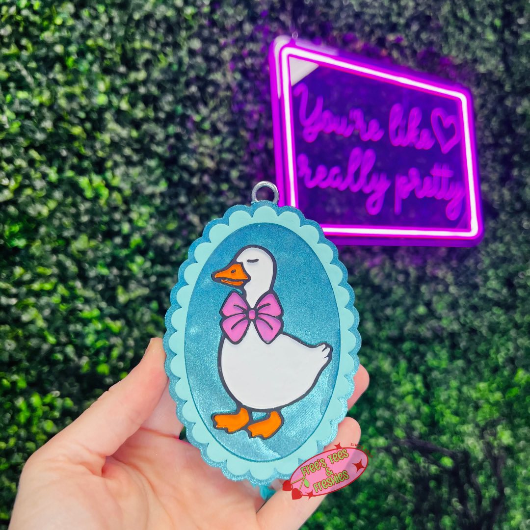 Goose frame - Silicone Freshie Mold