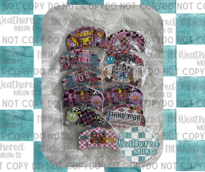 Trucker Hat - Premium Cardstock Grab Bag