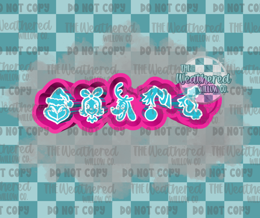 Gman Charms - Silicone Freshie Mold
