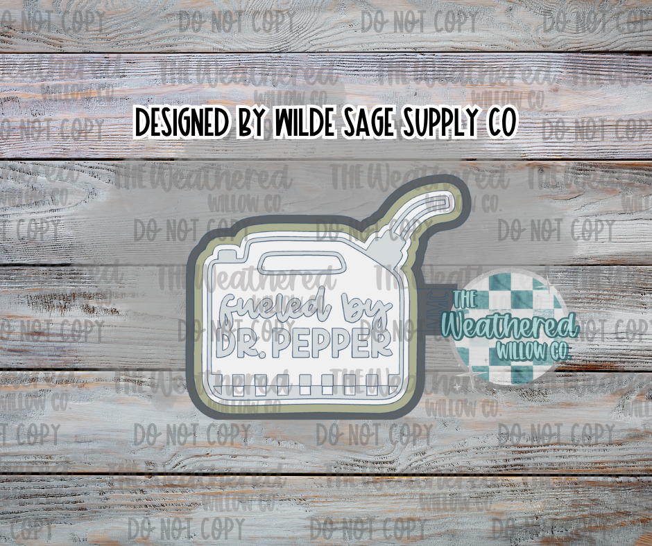 Fueled by Dr. P - Silicone Freshie Mold