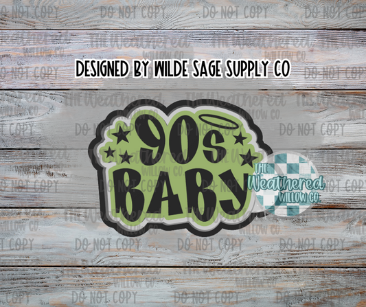 90s baby - Silicone Freshie Mold