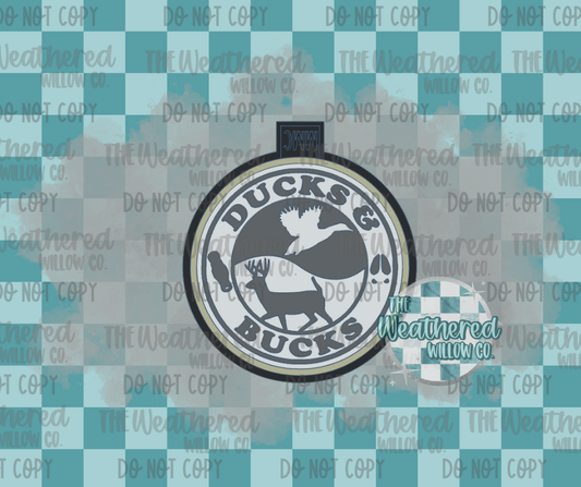 Ducks & Bucks - Silicone Freshie Mold