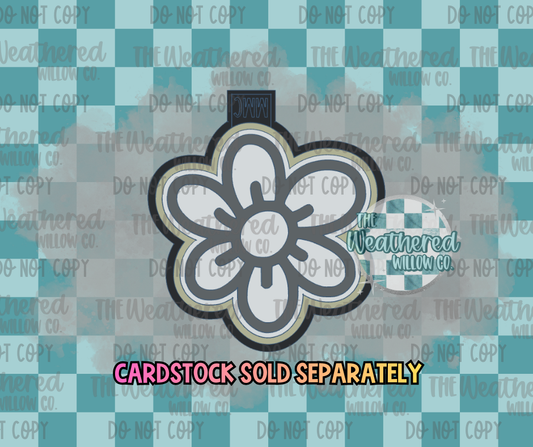 Doodle daisy - Silicone Freshie Mold