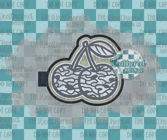 Camo Cherries - Silicone Freshie Mold