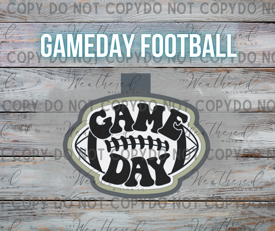 Gameday Football - Silicone Freshie Mold