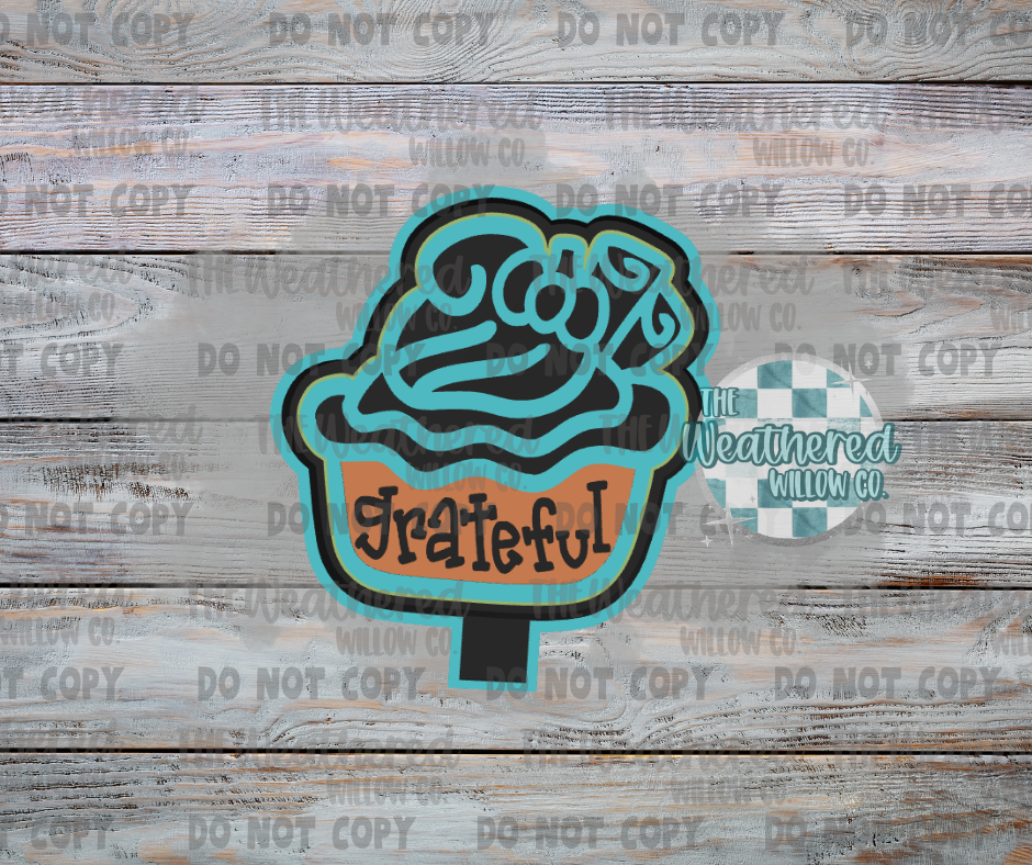 Grateful Pie Slice - Silicone Freshie Mold