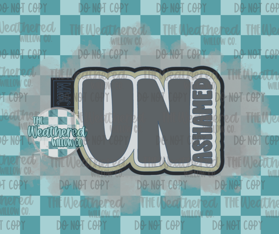 Unashamed - Silicone Freshie Mold