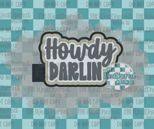 Howdy Darlin - Silicone Freshie Mold