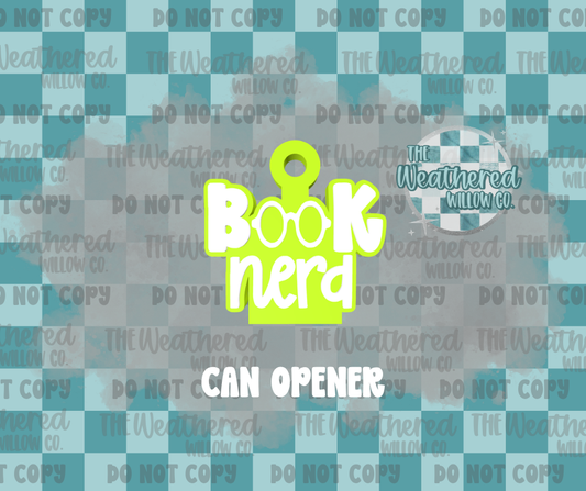 Book Nerd - Can Opener/Nail Saver