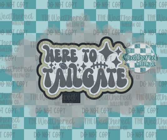 Here to tailgate - Silicone Freshie Mold