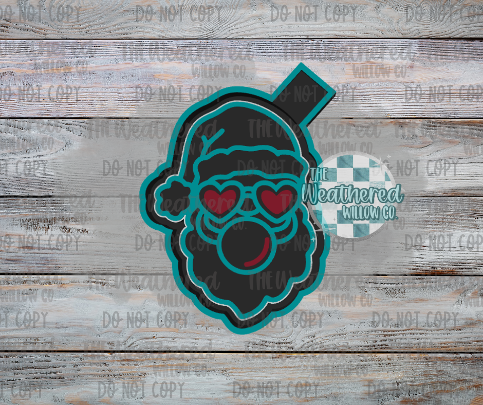 Bubblegum Santa - Silicone Freshie Mold