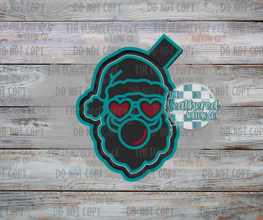 Bubblegum Santa - Silicone Freshie Mold