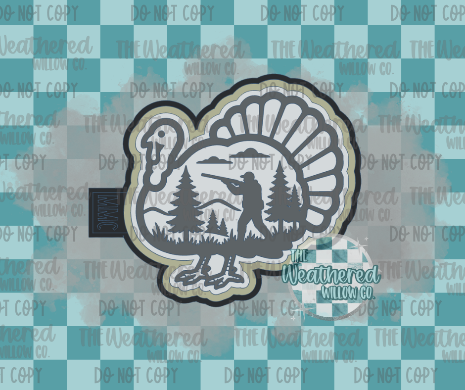 Turkey hunter - Silicone Freshie Mold