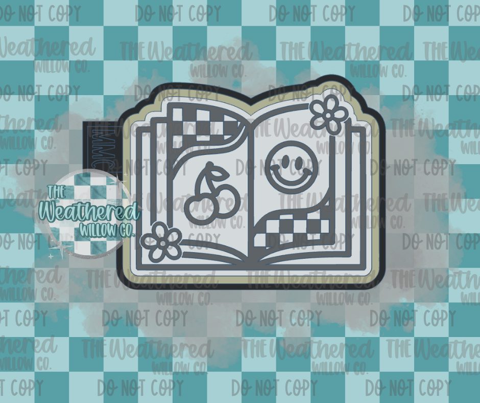Groovy Book - Silicone Freshie Mold